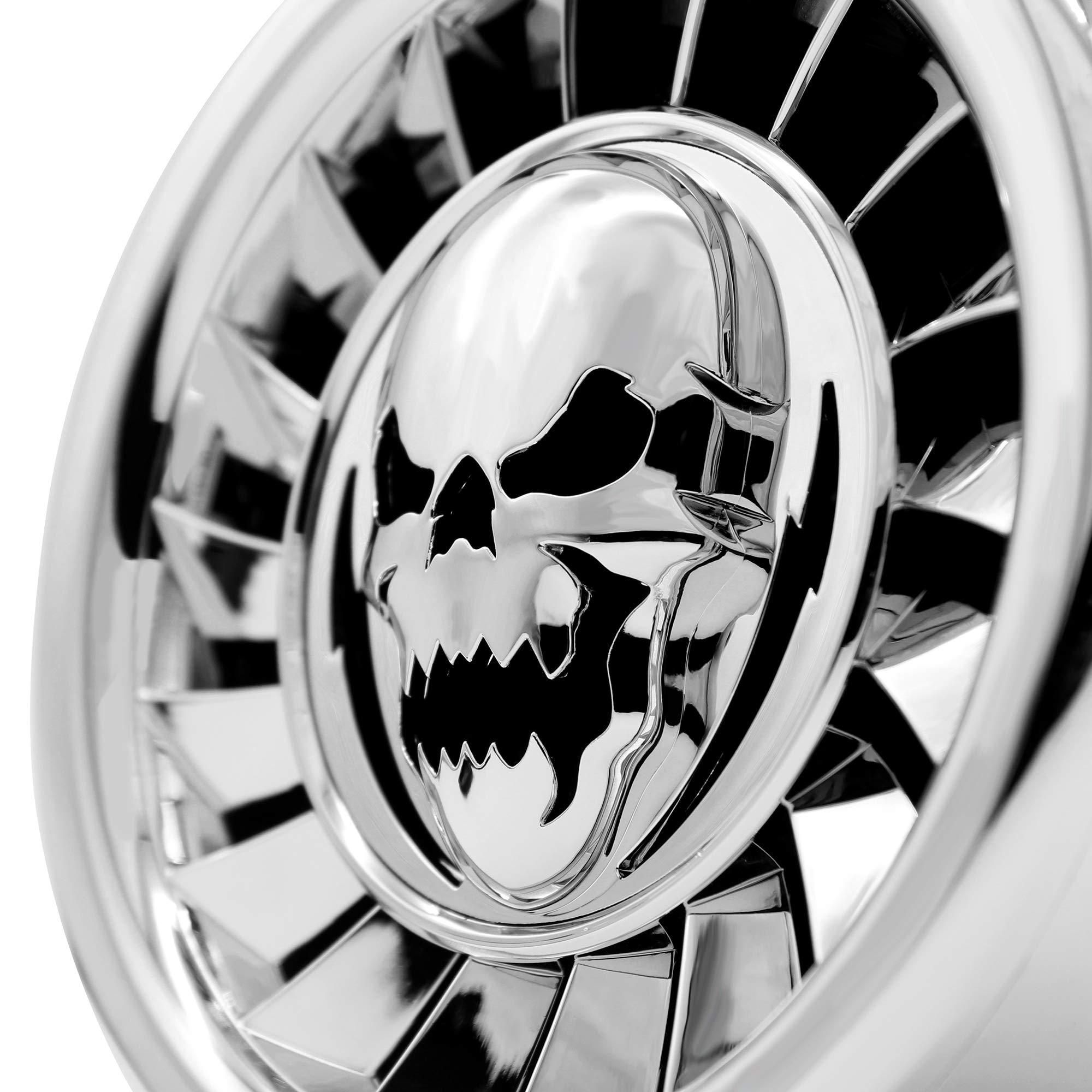 GoHawk GoHawk AS5-X Gen.3 All-in-One 600W Built-in Amplifier 5\" Full Range Waterproof Bluetooth Motorcycle Stereo Speakers Audio Amp System, 1 to 1-1/4\" Ape-Hanger Handlebar Harley Custom Touring Cruiser