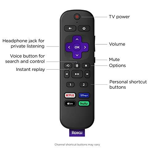 Roku Roku Ultra | Streaming Device HD/4K/HDR/Dolby Vision with Dolby Atmos, Bluetooth Streaming, and Roku Voice Remote with Headphone Jack and Personal Shortcuts, includes Premium HDMI® Cable