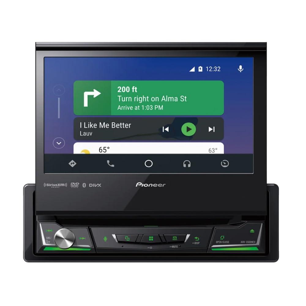 DIAS Pioneer AVH-3500NEX 7" 1-DIN Multimedia DVD Receiver with Satellite Radio Tuner