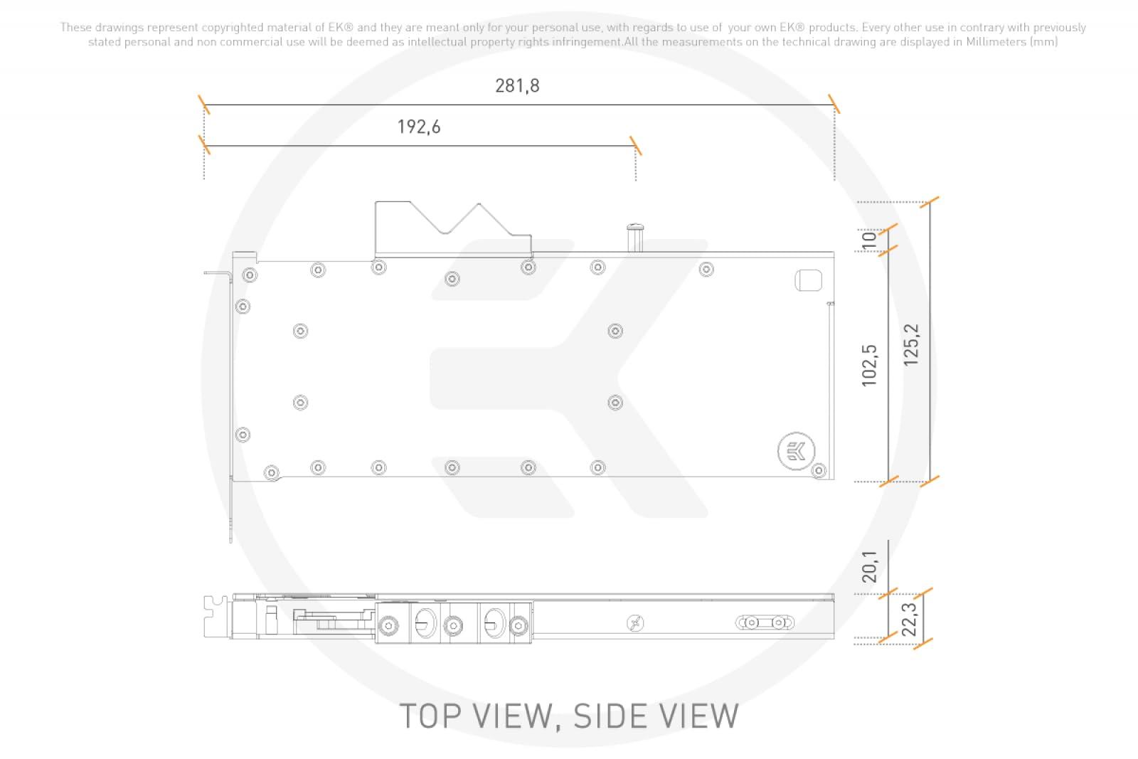 EK EK Water Blocks EK-Pro WB RTX A5500 GPU - Nickel + Stainless Steel