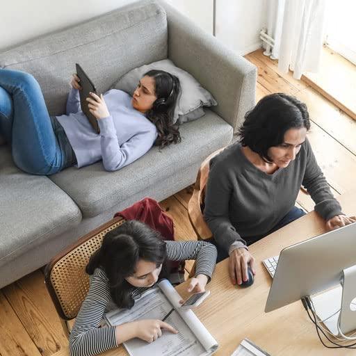 Linksys Linksys MX8000 Mesh WiFi Router - AX4200 WiFi 6 Router - Velop Tri-Band WiFi Mesh Router - WiFi 6 Mesh Computer Routers For Wireless Internet - Internet Router - Connect 80+ Devices, 5,400 Sq Ft, 2-Pk