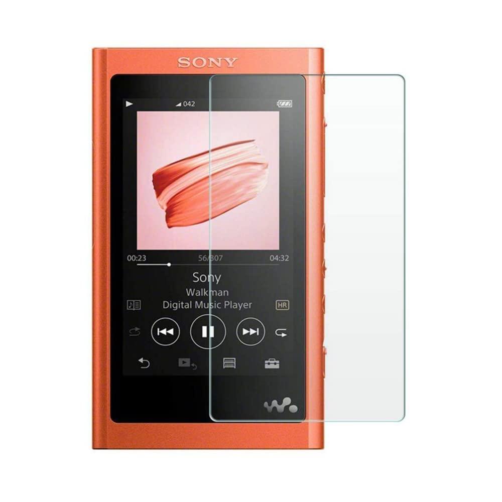 Fat Bear Fat Bear for Sony A55 Case,Anti-Skid Anti-Knock Shockproof Armor Full Protective Skin Case Cover for Sony Walkman NW-A55HN A56HN A57HN A50 A55 A56 A57 (Gray case with Tempered Glass)