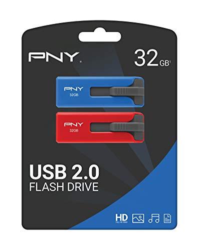 PNY PNY 32GB USB 2.0 Flash Drive 2-Pack (P-FD32GX2PNY-GE)