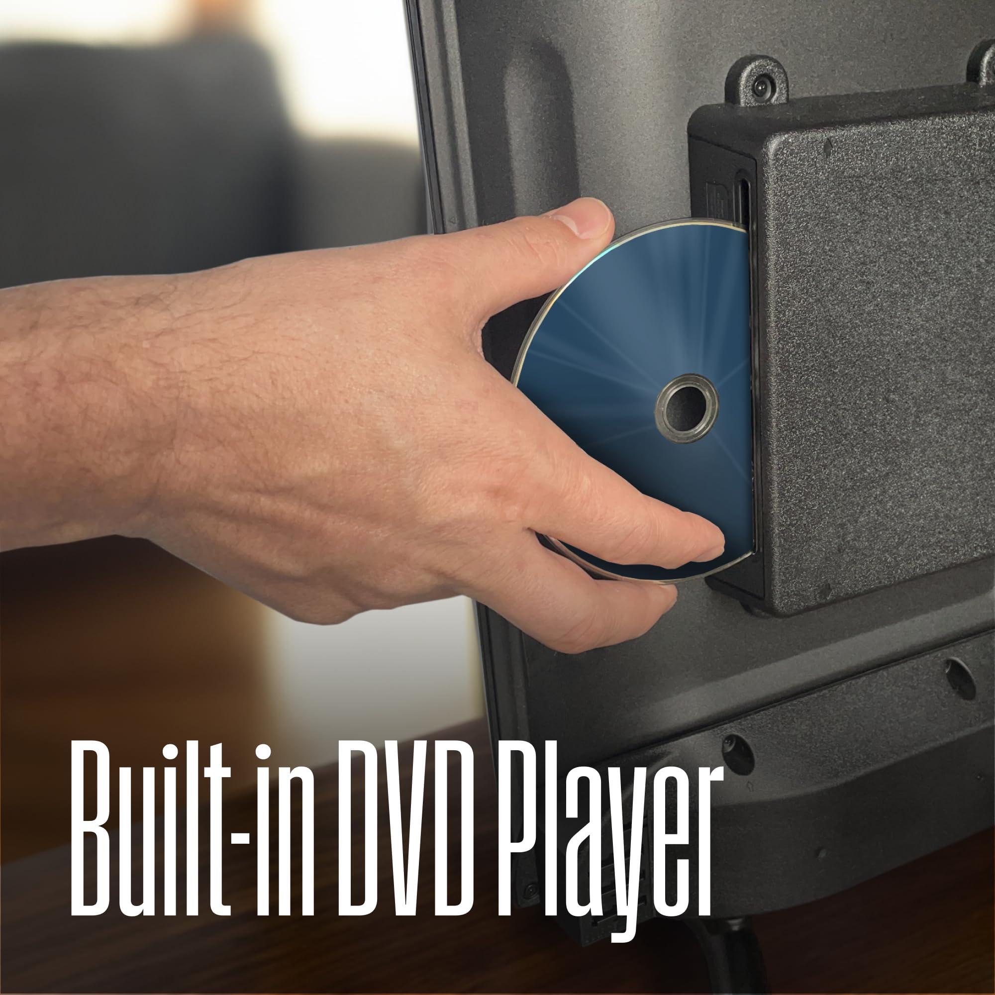 Westinghouse Westinghouse 24 Inch TV with DVD Player Built in, 720p HD LED Small Flat Screen Non-Smart Television DVD Combo with HDMI, USB, & Parental Controls, Monitor for Home, Kitchen, or RV Camper