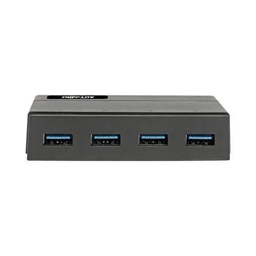 Tripp Lite Tripp Lite 4 Port Powered USB Hub, USB 3.0 Hub, USB-A Ports, 2.4A, Black (U360-004-2F)