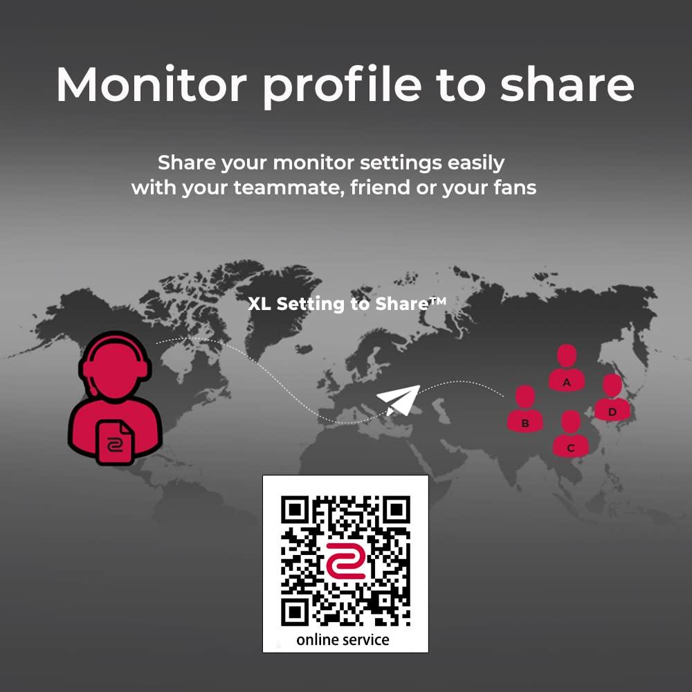 BenQ BenQ Zowie XL2586X | 24.1 | Fast TN 540Hz Gaming Monitor for Esports | Motion Clarity DyAc2 | 1080p | XL Setting to Share | Shielding Hood | New Industrial Grade Ball Bearing Height Adjustment