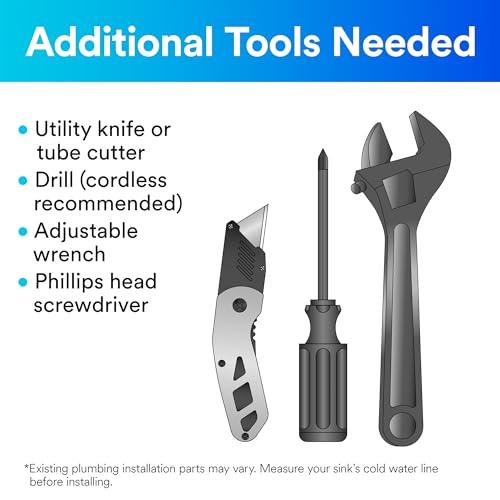 3M Aqua-Pure 3M Aqua-Pure Under Sink Full Flow Water Filter System Cyst-FF, 5609223