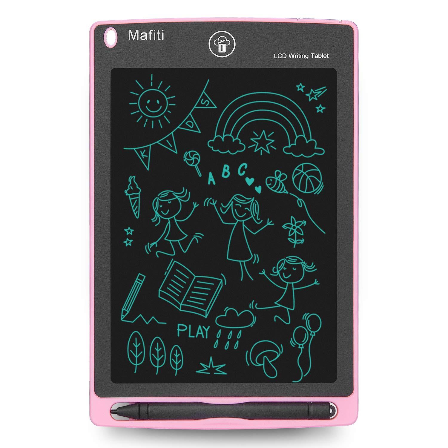 mafiti Mafiti LCD Writing Tablet 8.5 Inch Electronic Writing Drawing Pads Portable Doodle Board Gifts for Kids Toys for Girls Pink
