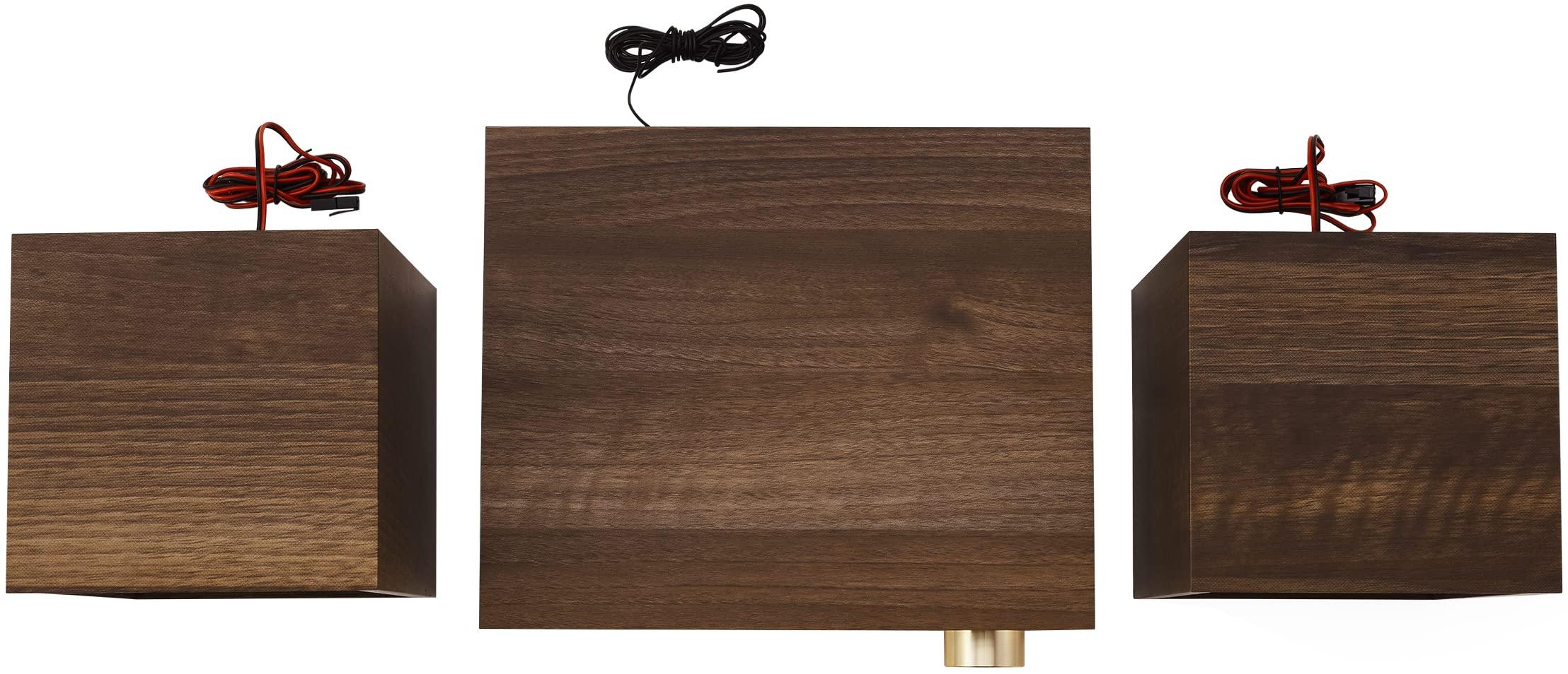 Crosley Crosley CR3503A-WA Parker Blueooth FM Radio and CD Player, Walnut