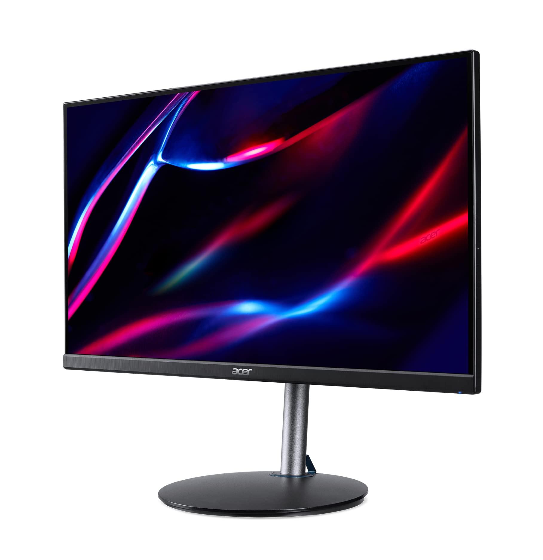 acer acer Nitro 24.5" Full HD 1920 x 1080 PC Gaming Monitor | AMD FreeSync Premium | Up to 250Hz Refresh | 1ms (VRB) | ZeroFrame | ErgoStand | 1 x Display Port 1.2 & 2 x HDMI 2.0 Ports