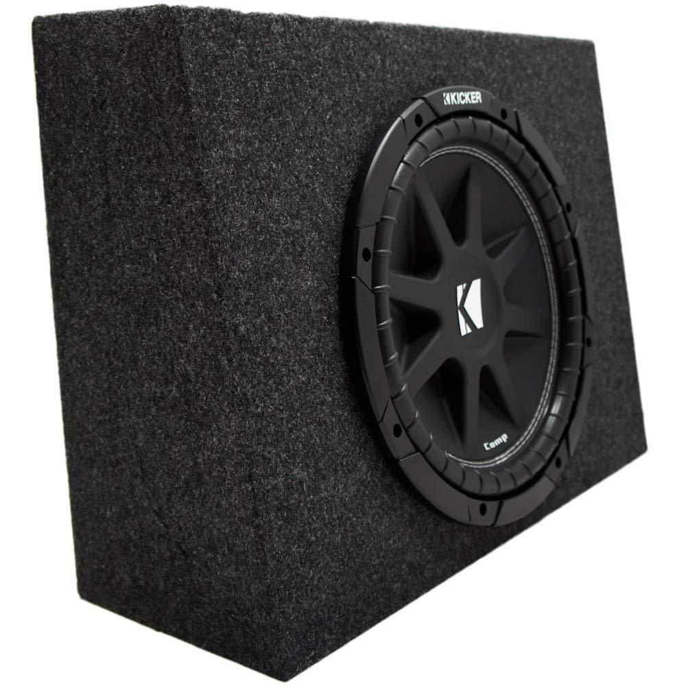 KICKER KICKER Comp 12\" Loaded Truck Subwoofer Box Enclosure (10C12-4)