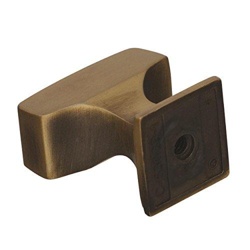 Amerock Amerock | Cabinet Knob | Gilded Bronze | 1-1/4 inch (32 mm) Length | Mulholland | 1 Pack | Drawer Knob | Cabinet Hardware