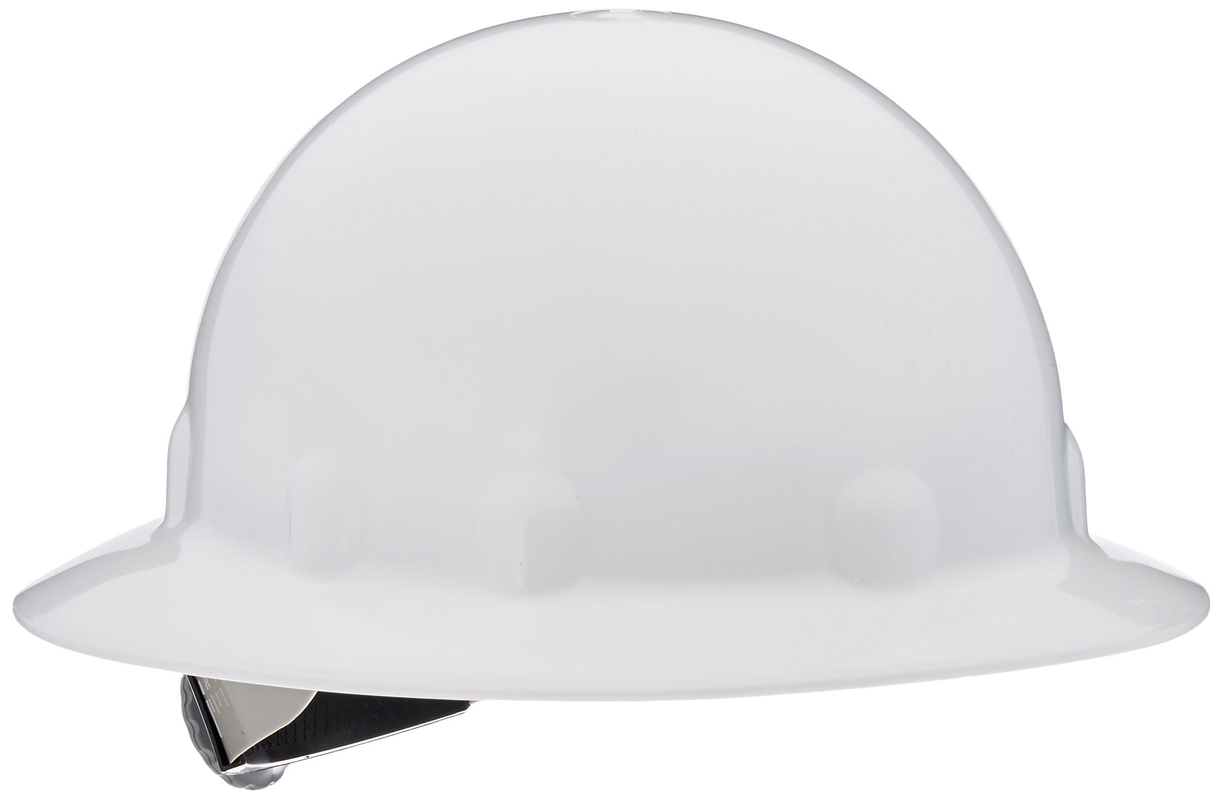 FIBRE-METAL Fibre-Metal 280-E1RW01A000 SuperEight Hard Hats, 8 Point Ratchet, One Size, White