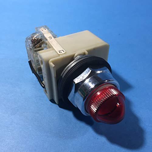 Schneider Electric SCHNEIDER ELECTRIC Model Name 9001KM1 Clear Bulb, Type: Incandescent,120VAC/DC Lamp Module Voltage