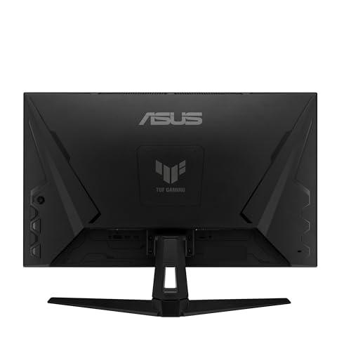 ASUS ASUS TUF Gaming 27 1440P HDR Monitor (VG27AQ3A) QHD (2560 x 1440), 180Hz, 1ms, Fast IPS, 130% sRGB, Extreme Low Motion Blur Sync, Speakers, Freesync Premium, G-SYNC Compatible, HDMI, DisplayPort