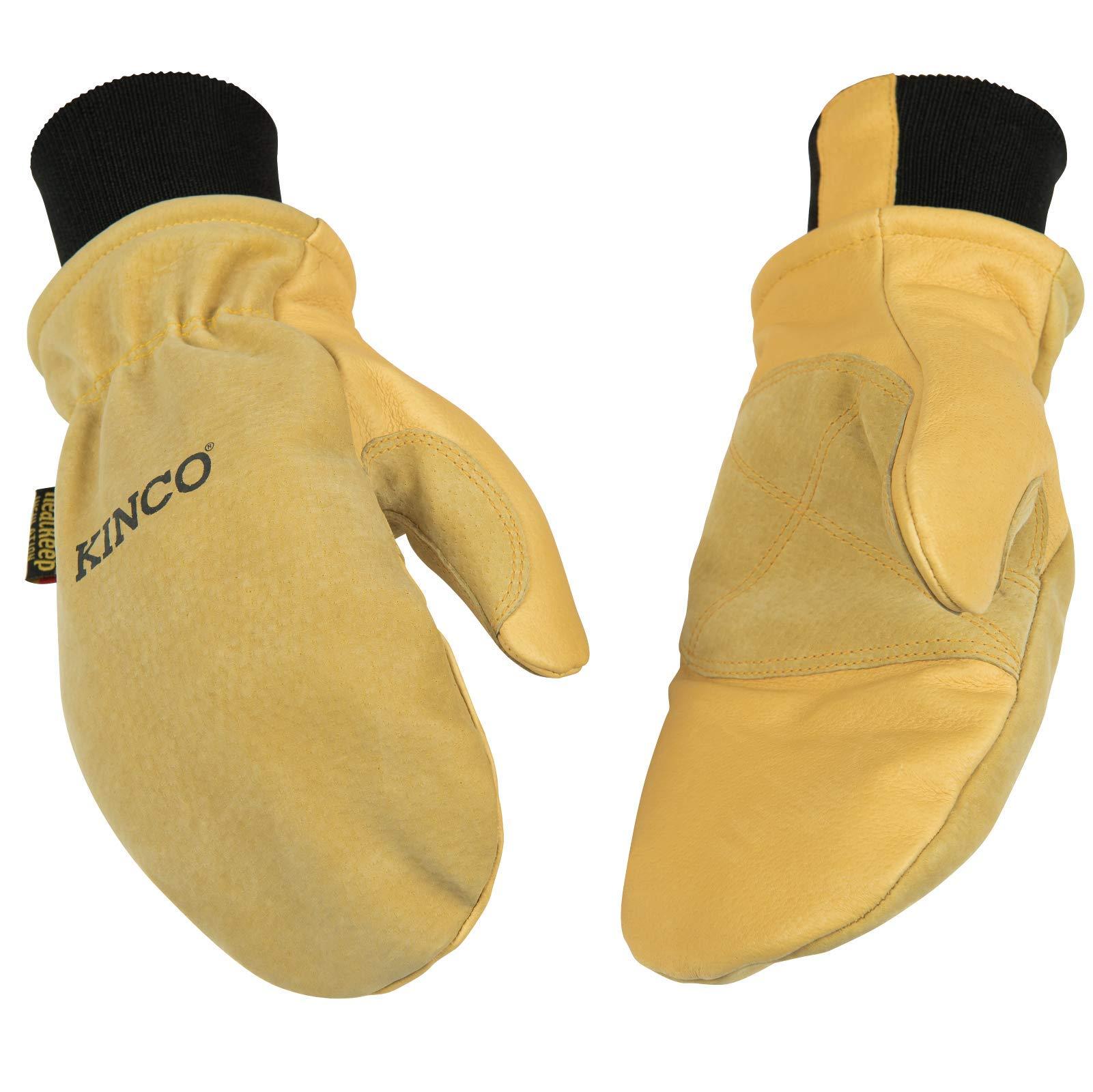 Kinco Kinco - Premium Leather Work and Ski Mitt with Nikwax Waterproof Wax, (901T)