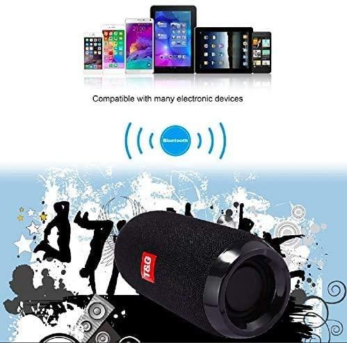 T&G T&G117 Portable Bluetooth Speaker (Black)