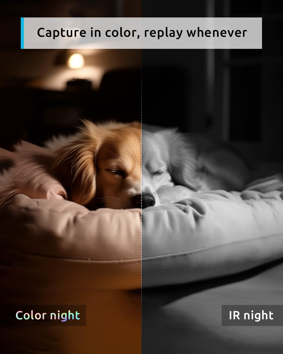 blurams blurams Pet Camera 2K, 360 Dog Camera with Phone App, PTZ Indoor Cameras for Home Security Indoor, 2-Way Audio, Motion Tracking, Color/IR Night Vision, Siren, Cloud&SD(2.4GHz Only)