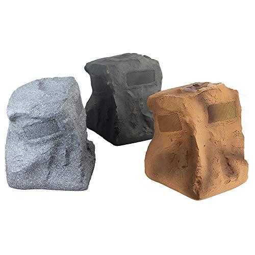 OSD Audio OSD Audio 8" Omni Rock Speaker 360 Degree Sound Outdoor Weather Resistant Single, Brown