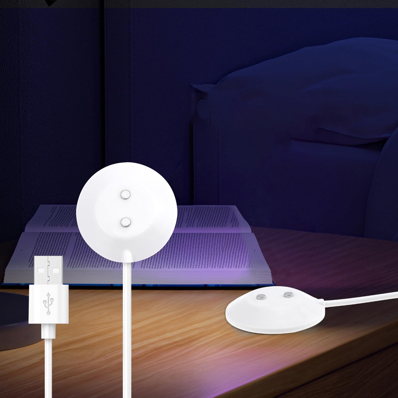 FitTurn Rose Toy Charger Replacement Charger, Standing Magnetic Adapter USB Cable Cord for Rose Wand only-12mm