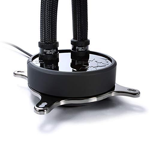 Fractal Design Fractal Design Celsius S36-360 mm Radiator Silent Liquid CPU Cooler PWM Intelligent Controls 3X Fractal Design Dynamic X2 PWM GP-12 120 mm Silent Fans Included 1/4 Inch Fitting Blackout