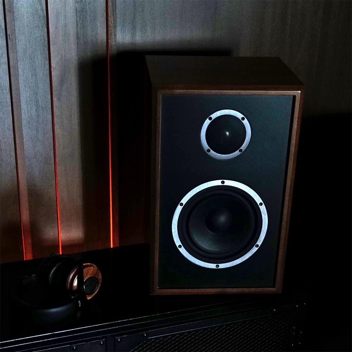 KLH KLH Model Three 2-Way 8-inch Acoustic Suspension Bookshelf Speaker - Each (English Walnut)