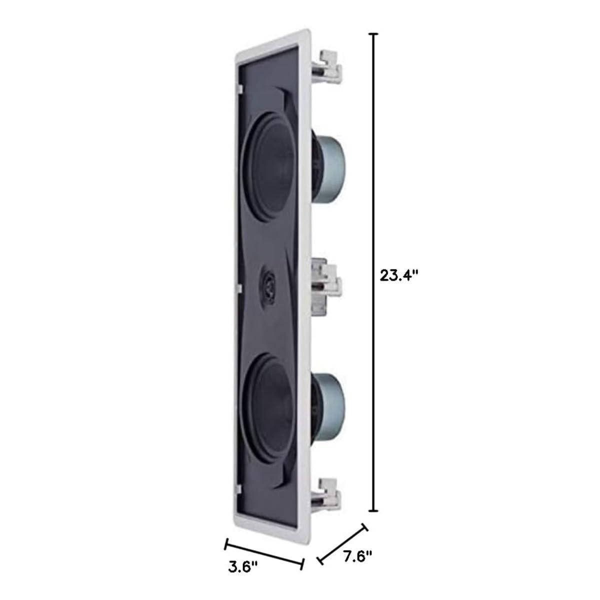 Yamaha Audio Yamaha NS-IW760 6.5" 2-Way In-Wall Speaker System (White)