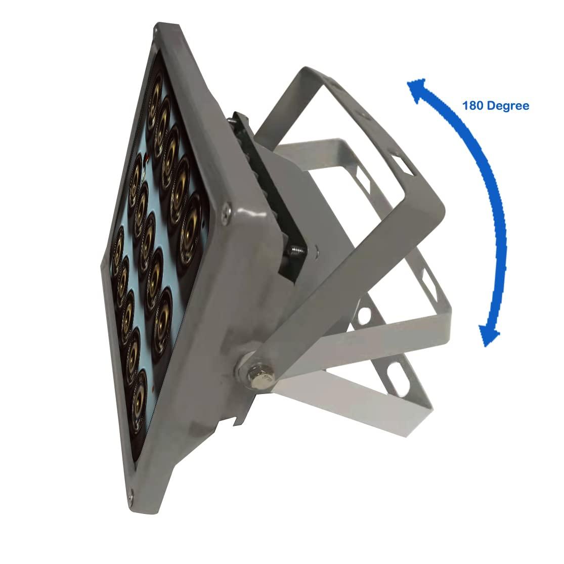 InstallerCCTV InstallerCCTV Infrared IR Illuminator Lamp Light Night Vision, 15 LEDs 30W, Wide Angle, Waterproof Light for Security CCTV Camera