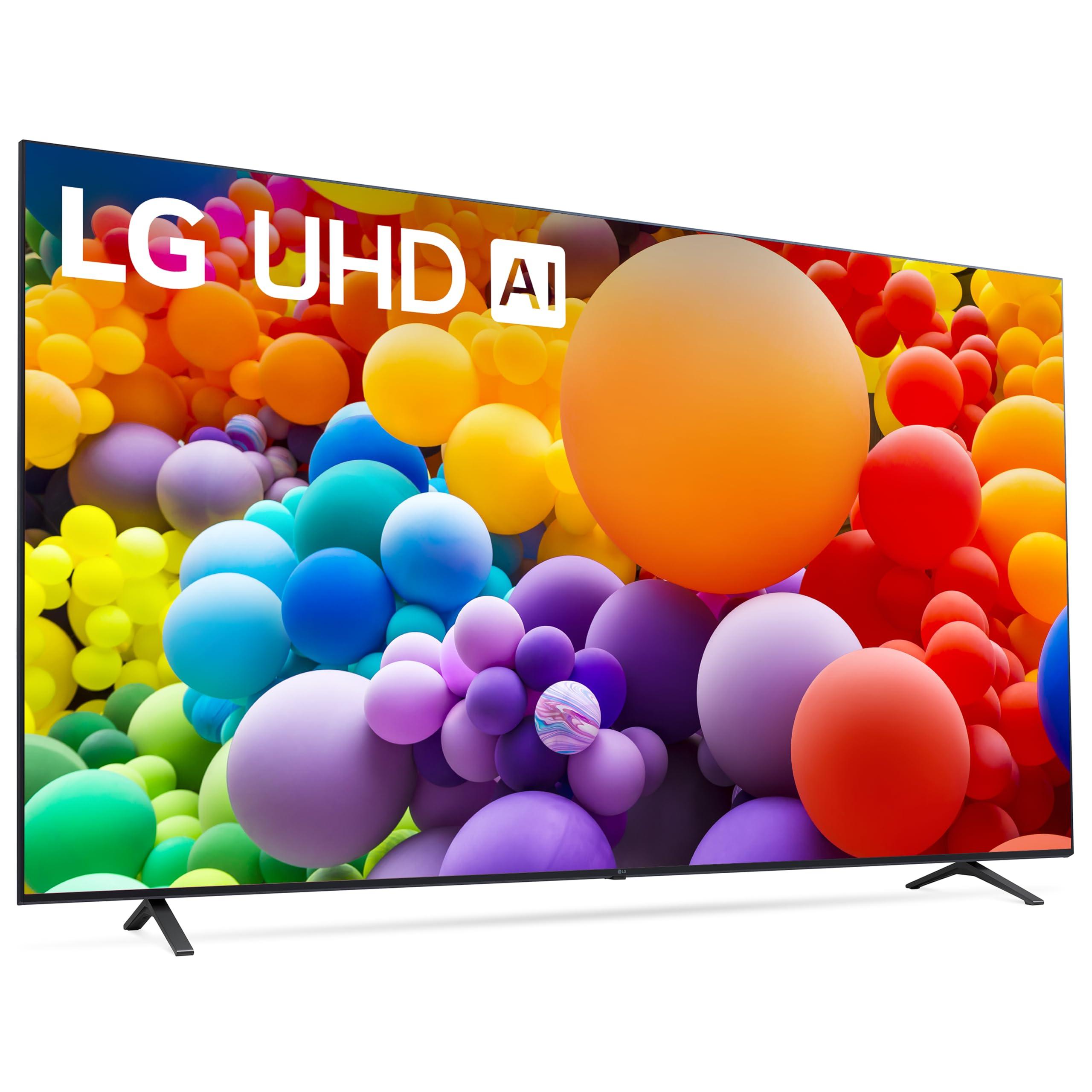 LG LG 86-Inch Class UT75 Series LED Smart TV 4K Processor Flat Screen AI-Powered with Alexa Built-in (86UT7590PUA, 2024)