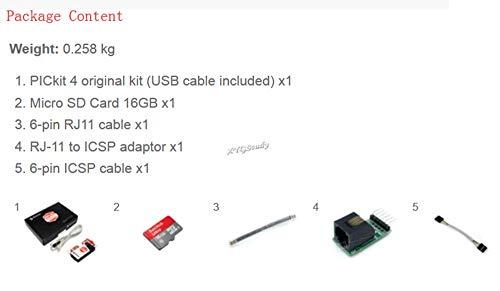 XYG-PIC Original MPLAB PICkit4 in-Circuit Debugger/Programmer Fast Debugging and Programming PICkit 4 MPLAB X IDE Increased Functionality Supports More Advanced Interfaces @XYGStudy