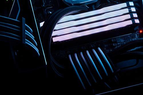 Corsair CORSAIR Premium Individually Sleeved PSU Cables Pro Kit for Corsair PSUs White, 2 Year Warranty