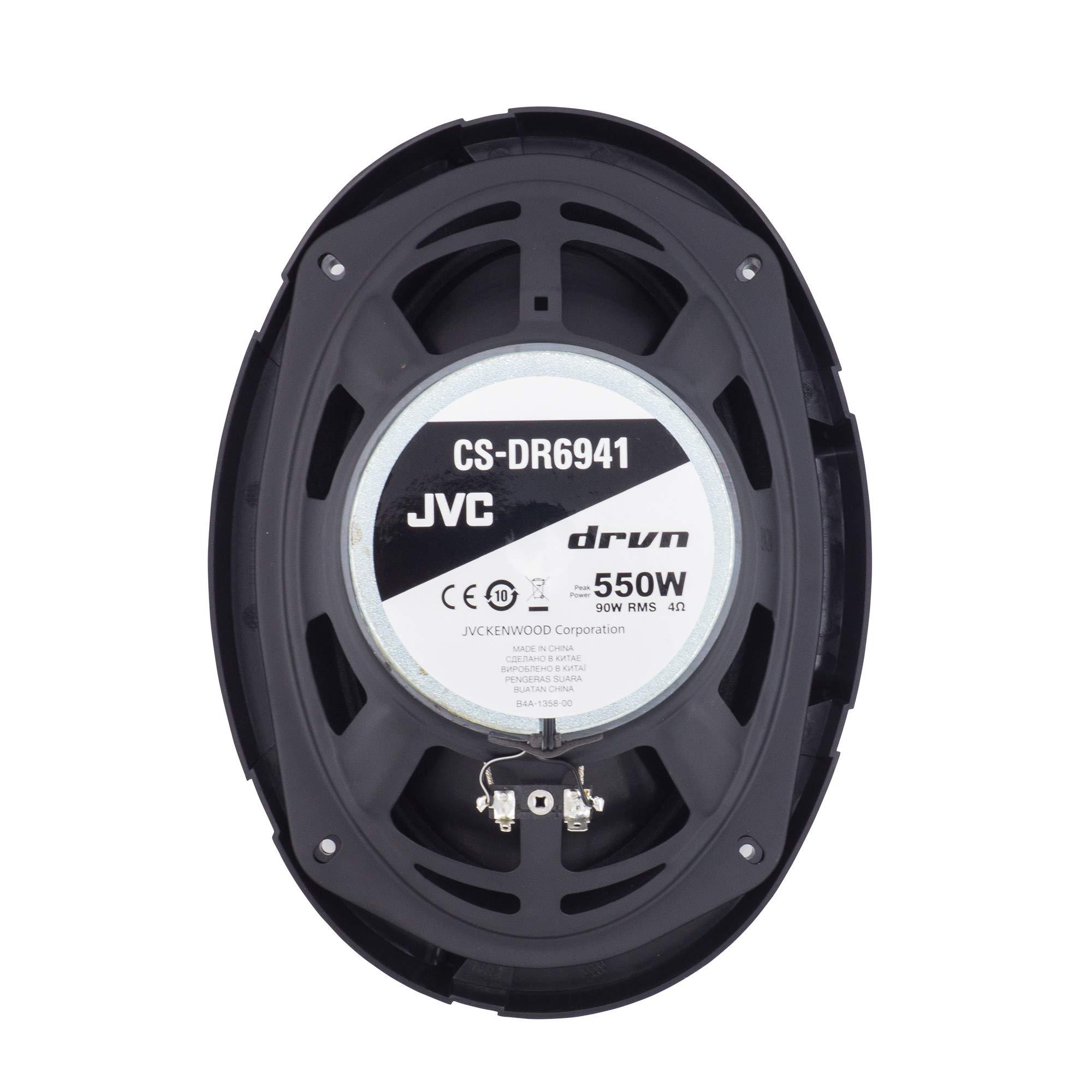 JVC JVC Mobile CS-DR6941 drvn DR Series Shallow-Mount Coaxial Speakers (6\" x 9\", 550 Watts Max, 4 Way)