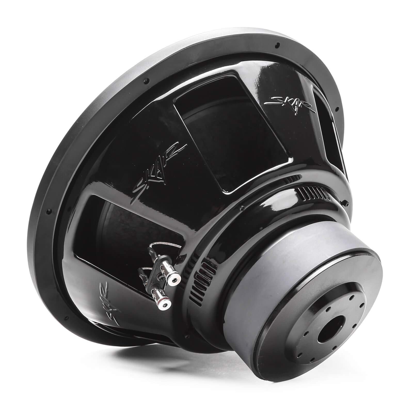 Skar Audio (2) Skar Audio Sdr-15 D4 15\" 1200W Max Power Dual 4 Ohm Car Subwoofers, Pair of 2