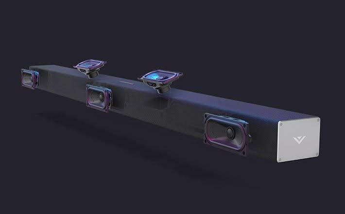 VIZIO VIZIO SB36514-G6 36\" 5.1.4 Dolby Atmos Sound Bar System Wireless Subwoofer (Renewed)