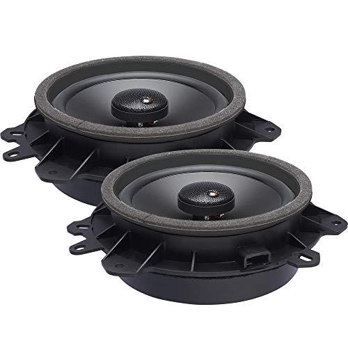 PowerBass PowerBass OE Series Direct Replacement Coaxial Speakers Compatible with Toyota Matrix 09-14