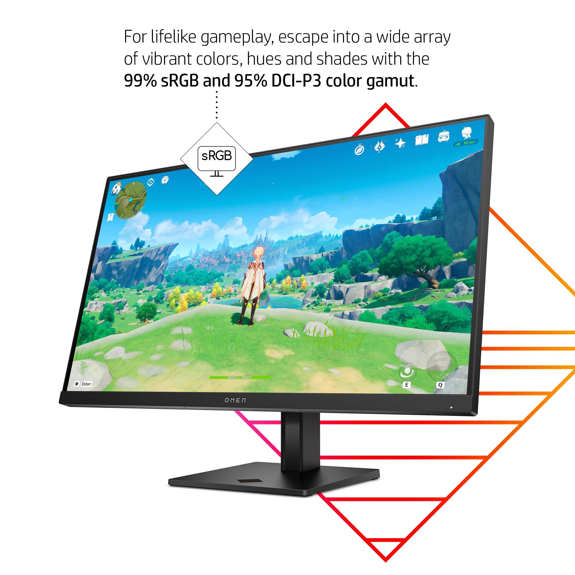 HP HP: OMEN 27 inch FHD 165Hz Gaming Monitor OMEN 27