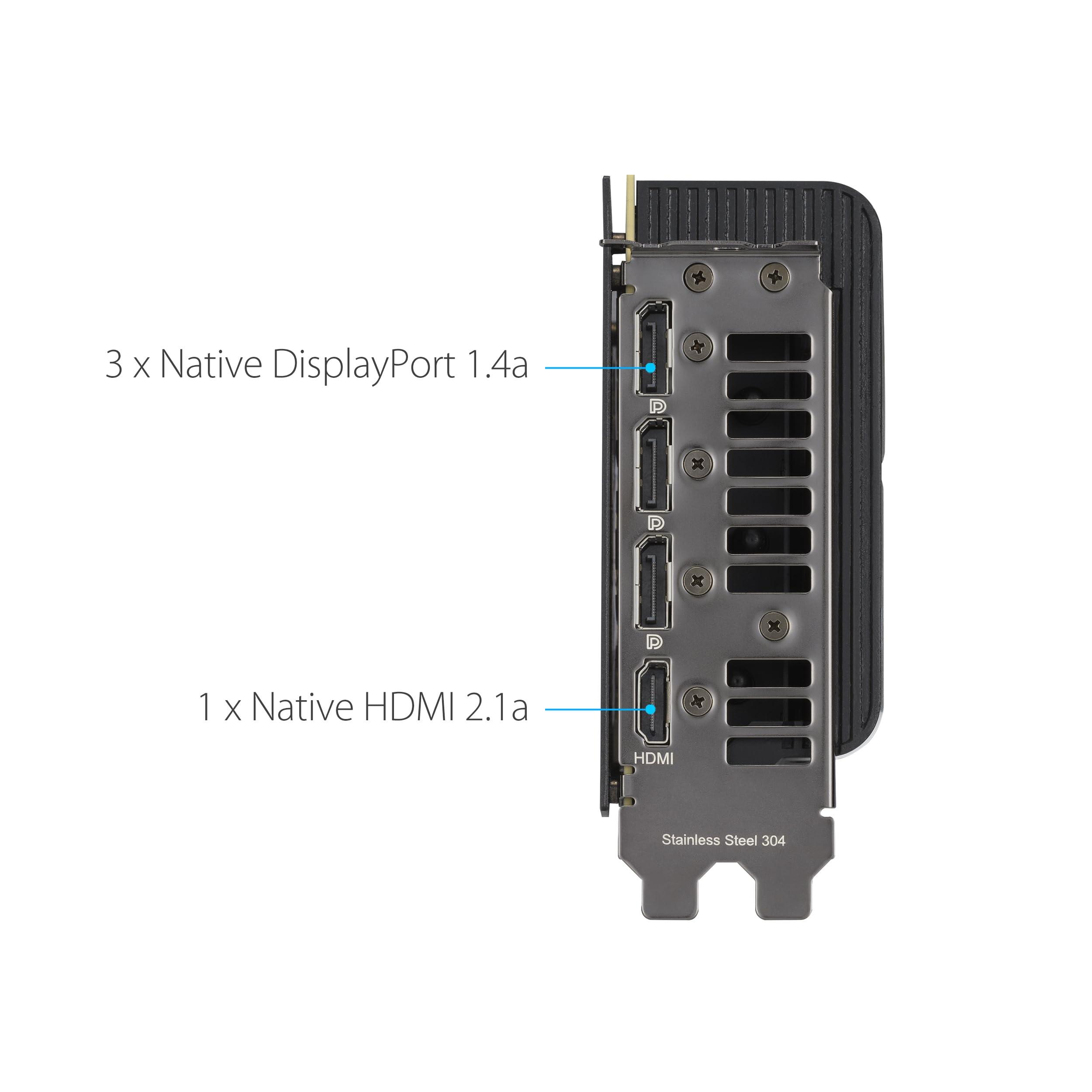 ASUS ASUS ProArt GeForce RTX 4070 Ti Super OC Edition Graphics Card (PCIe 4.0, 16GB GDDR6X, DLSS 3, HDMI 2.1a, DisplayPort 1.4a)