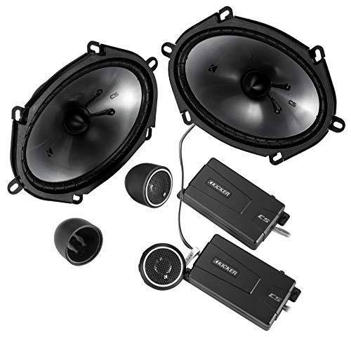 KICKER KICKER 46CSS684 6x8 450w Car Audio Component Speakers+2 CSC68 Coaxial Speakers