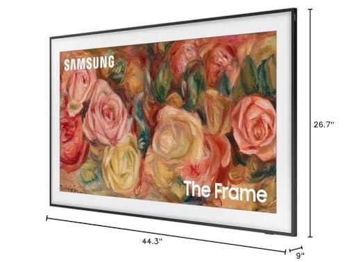 SAMSUNG SAMSUNG QN50LS03DAFXZA 50 inch The Frame QLED 4K Smart TV 2024 (Renewed) Bundle with 2 YR CPS Enhanced Protection Pack