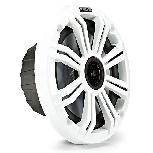 KICKER KICKER 6.5" White Marine Speakers (Qty-4) 2 Pairs of OEM Replacement Speakers