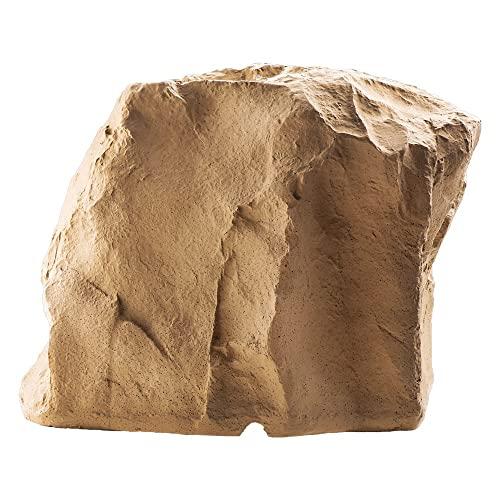 OSD Audio OSD Audio 8" High Fidelity Outdoor Rock Speaker Durable Weather-Resistant Design, Single - Sandstone Brown RS850