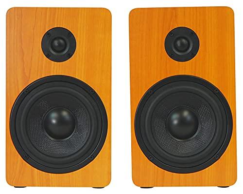 Rockville Rockville 2 RockShelf 58C 360w Wood 5.25" Home Theater Bookshelf Speakers/8 Ohm, Classic V2
