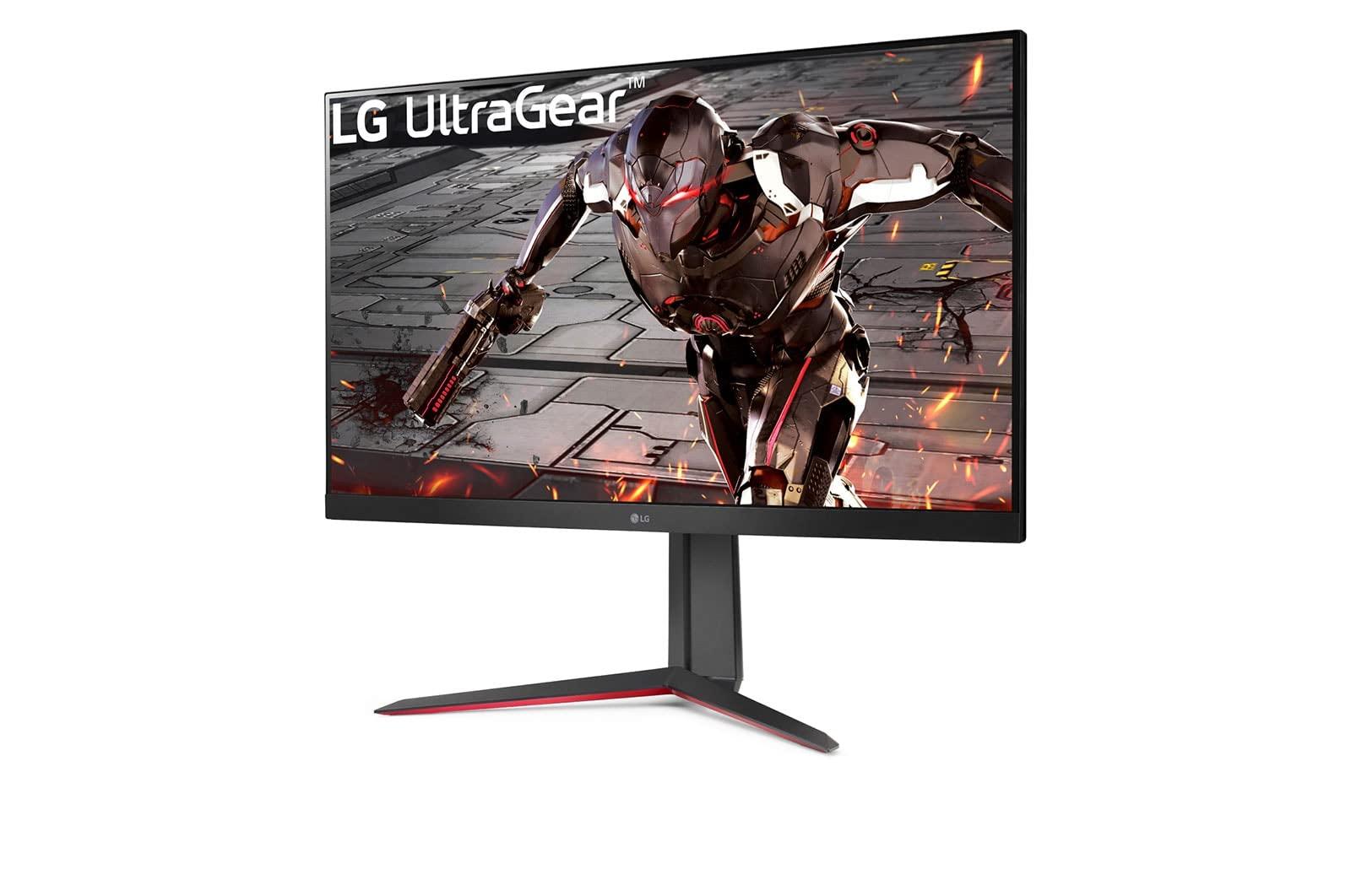 LG LG 32GN650-B Ultragear Gaming Monitor 32 QHD (2560 x 1440) Display, 165Hz Refresh Rate, 1ms MBR, HDR 10, sRGB 95% Color Gamut, AMD FreeSync Black