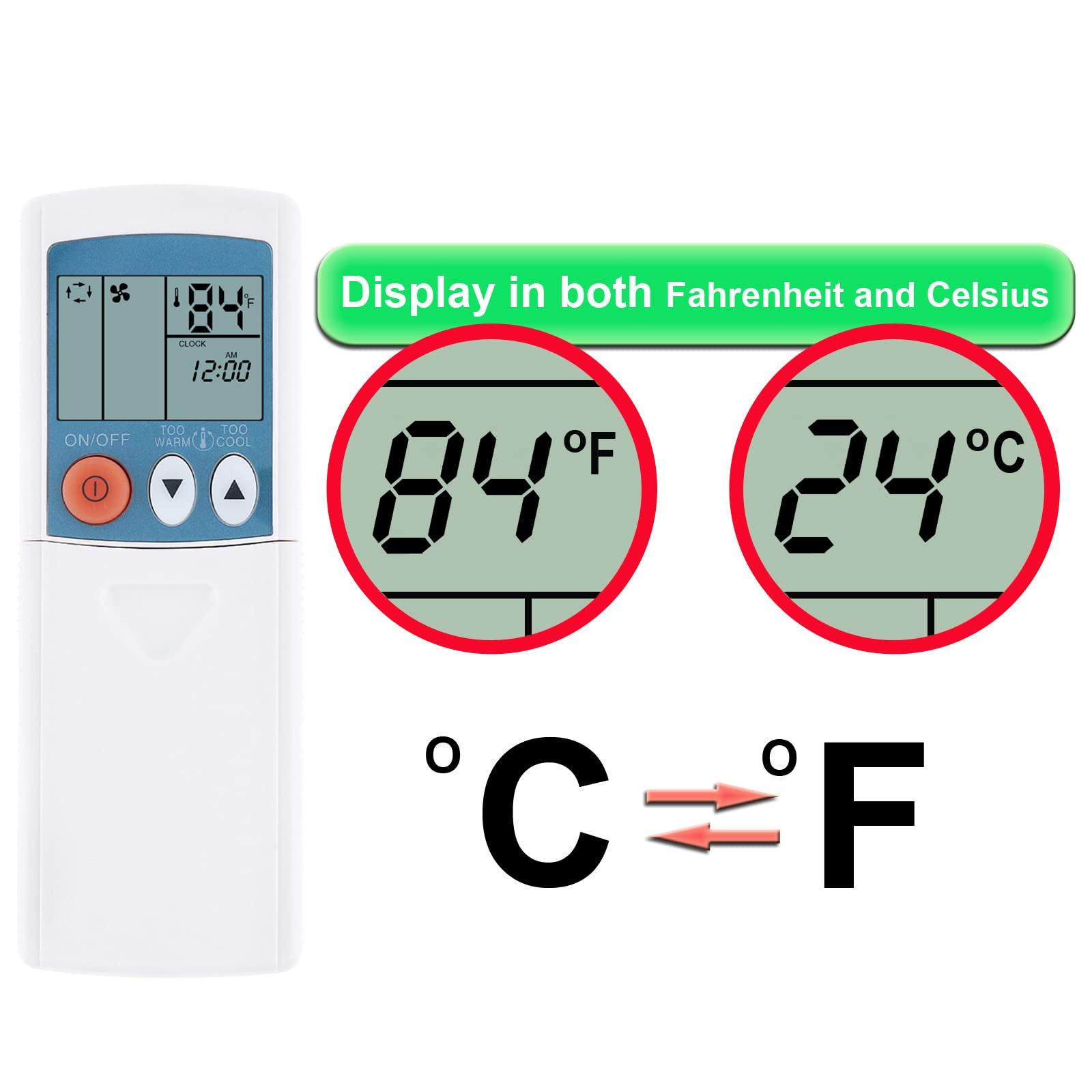 YING RAY Replacement for Mitsubishi AC Air Conditioner Remote Control NTXWST06A112AA NTYWST09A112AA NTXWST06A112AB NTYWST09A112AB NTXWST09A112AA NTYWST12A112AA NTXWST09A112AB NTYWST12A112AB NTXWST12A112AA