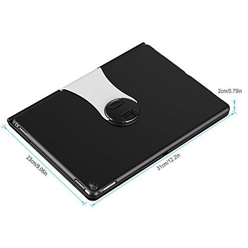 ProCase ProCase Keyboard Case for 1st & 2nd Generation iPad Pro 12.9 2017 2015, iPad Pro 12.9 Tablet Wireless Keyboard Case for iPad Pro 12.9\" (2nd & 1st Gen)- Black