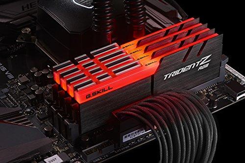 G.Skill G.Skill TridentZ RGB Series 32GB (4 x 8GB) 288-Pin DDR4 4000MHz PC4-32000 Desktop Memory Model F4-4000C17Q-32GTZR