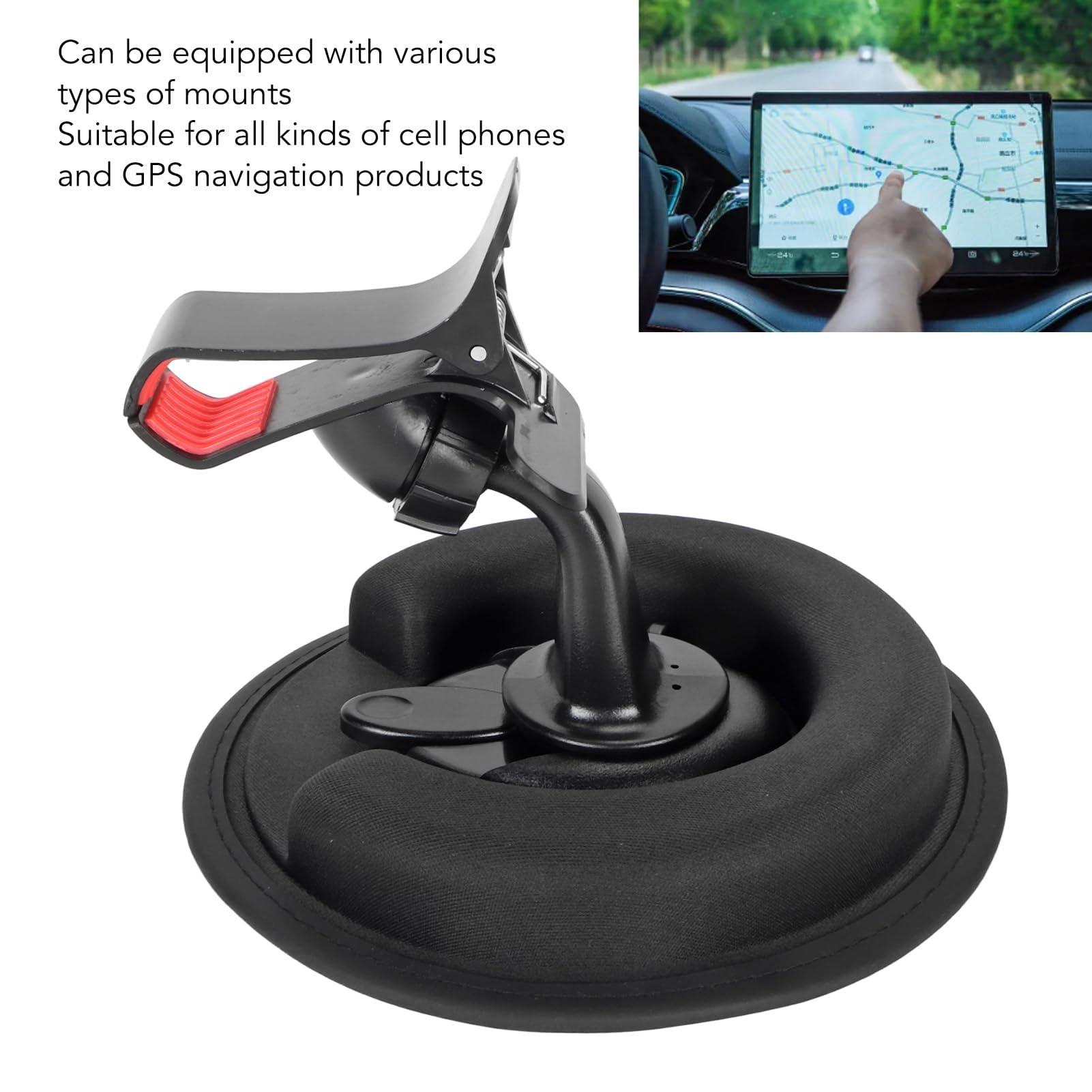 Beufee Bean Bag Phone Holder, Universal GPS Holder for Car Dashboard GPS Dash Pad Beanbag Dashboard Friction Mount for All Smartphone GPS