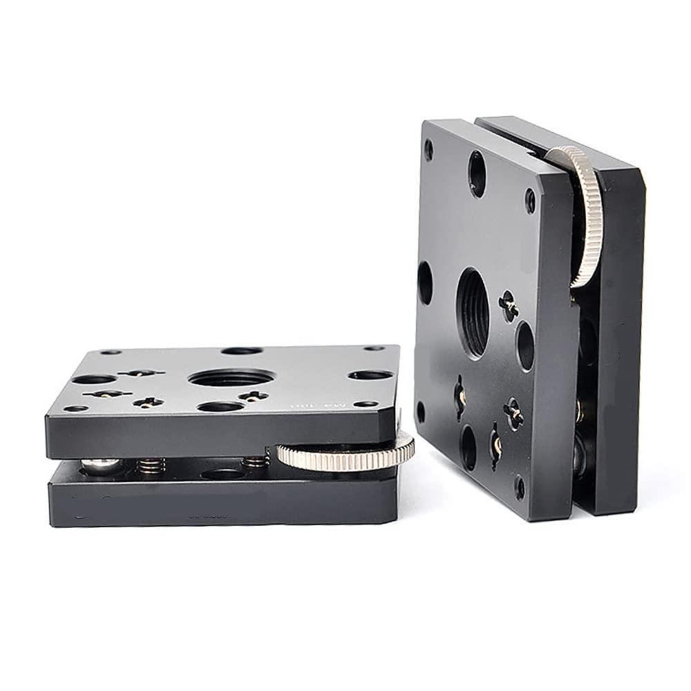 PDV Manual Fine Adjustment Horizontal Tilt Stage Optical Displacement Platform PT-SD76/sd77 (PT-SD76, 1)