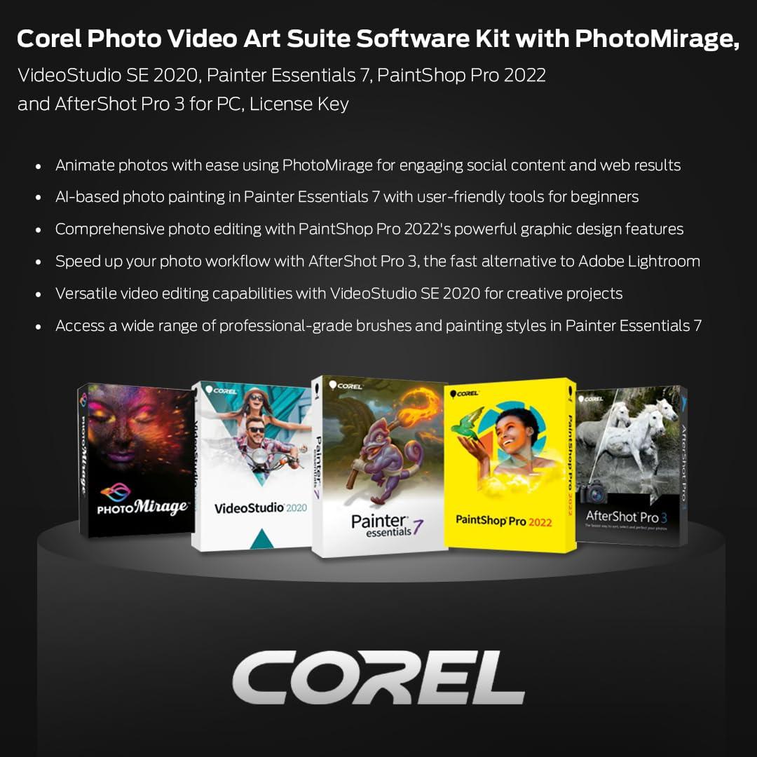 Panasonic Panasonic Lumix DC-FZ80 4K Digital Camera, 18.1 Megapixel, 60x Zoom 20-1200mm Lens Bundle with Bag, 32GB SD Card, Corel PC Photo Editing Software Kit