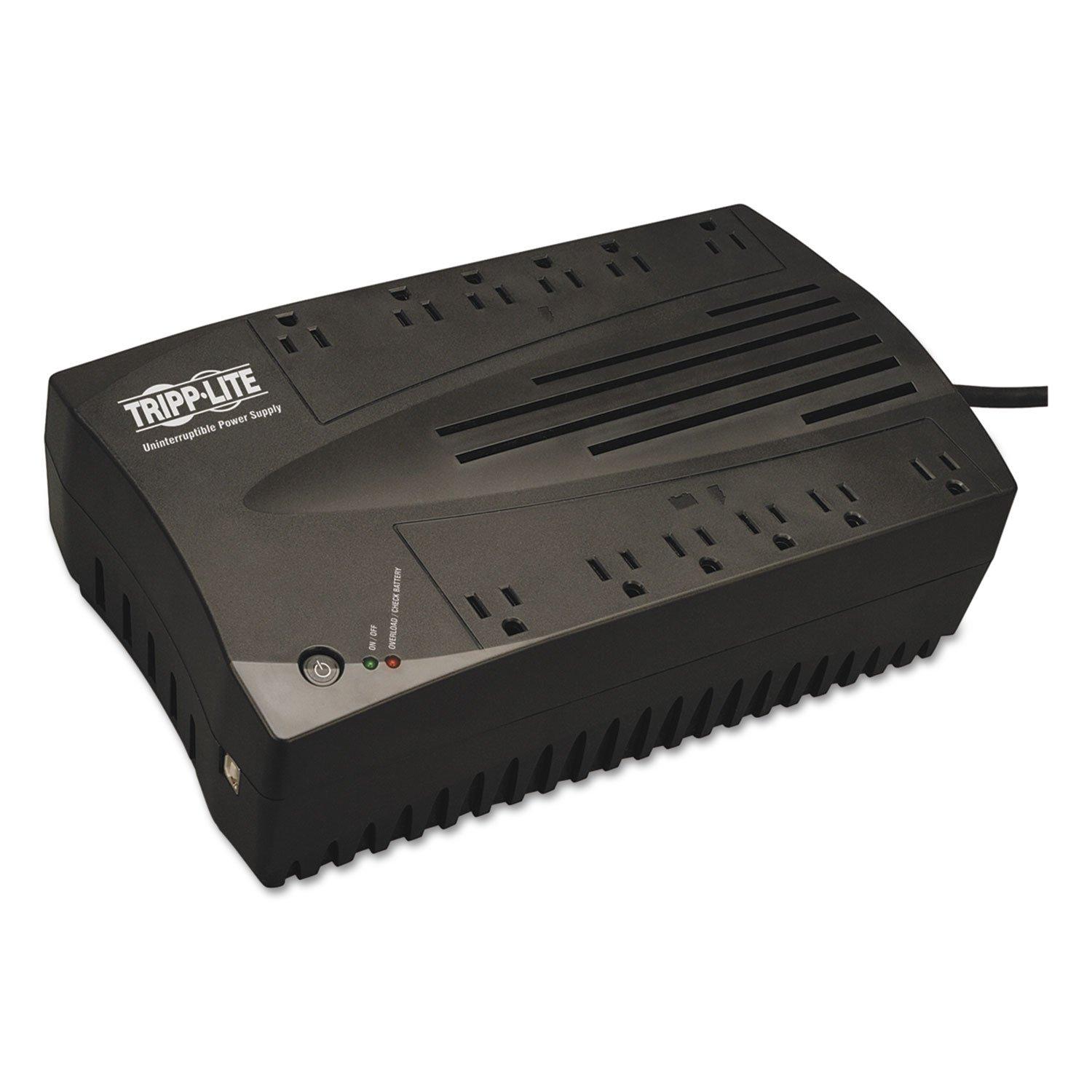 Tripp Lite Tripp Lite AVR750U AVR750U AVR Series UPS Battery Backup System, 12 Outlets, 750 VA, 420 J